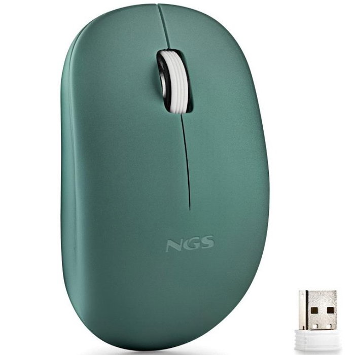 NGS Fog Pro Ratón Óptico Inalámbrico Verde 1000 DPI NGS Fog Pro Ratón Óptico Inalámbrico Verde 1000 DPI